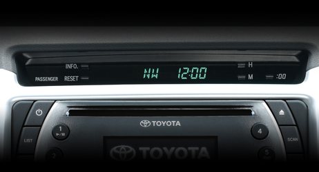 hilux Revo toyota multi information display