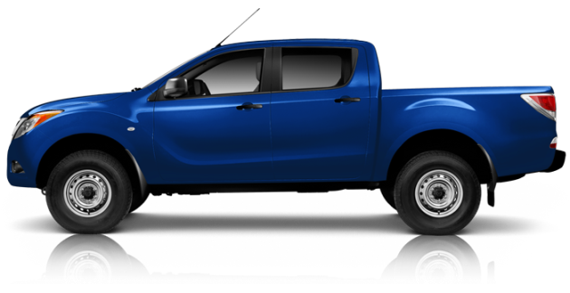 2014-BT-50 4x4 Double-cab Aurora Blue